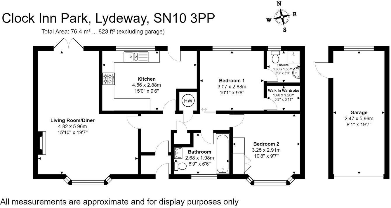 Clock Inn Park, Lydeway, Devizes, Wiltshire, SN10 3PP floorplan