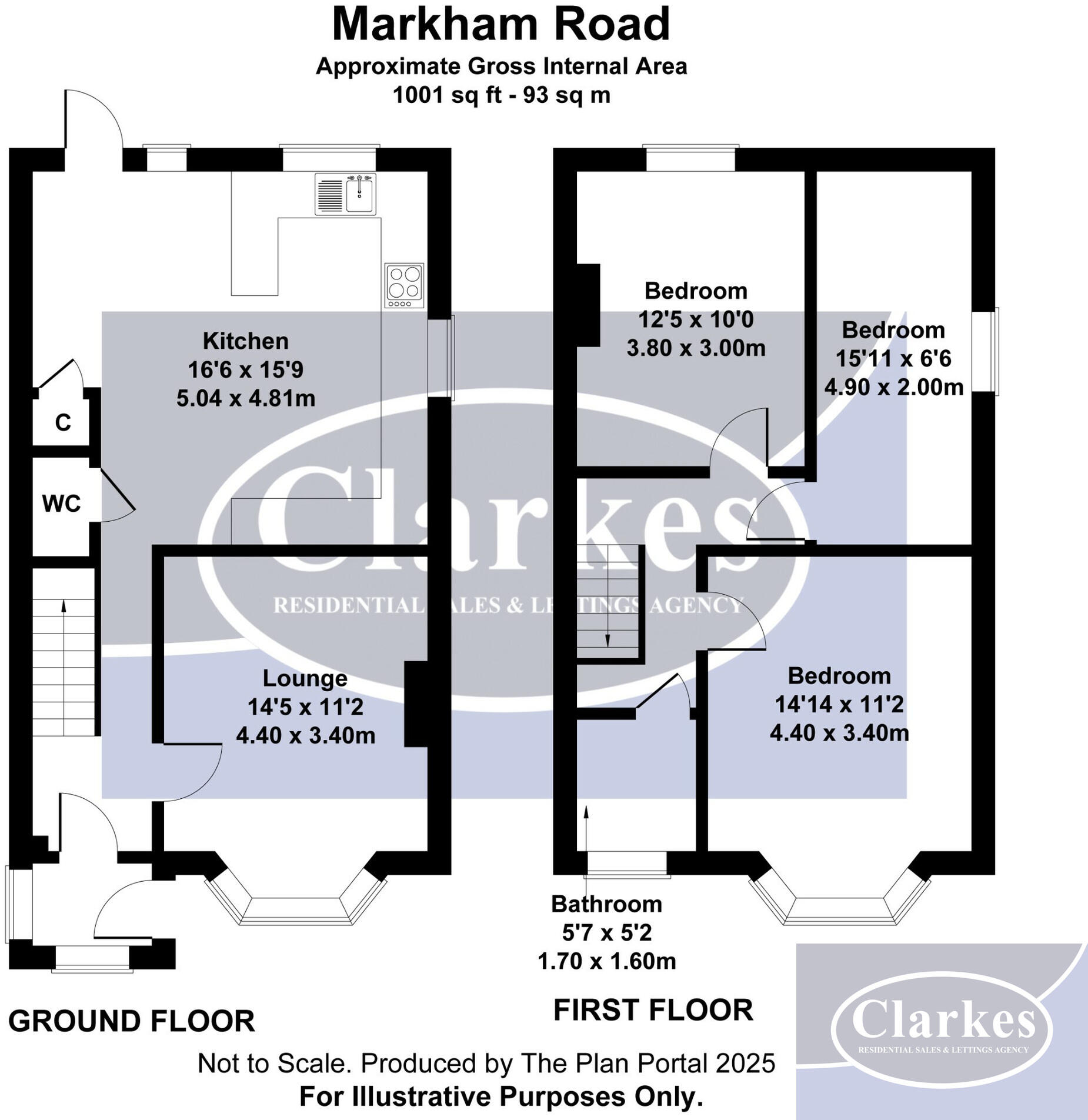 Markham Road, Charminster, Dorset floorplan