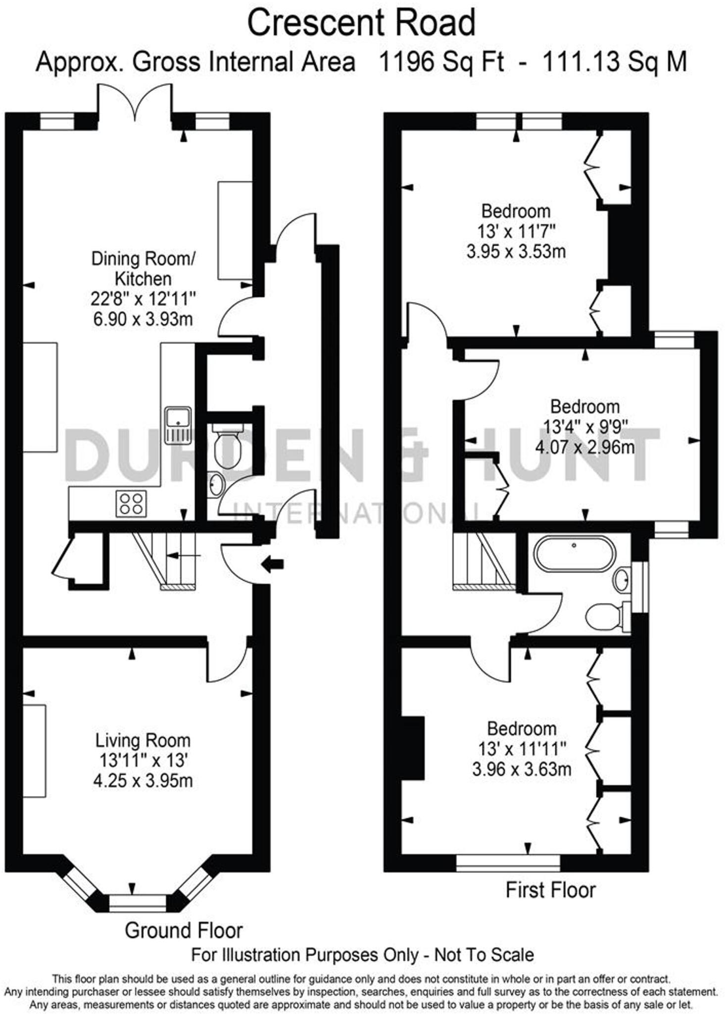 Crescent Road, London, E18 floorplan