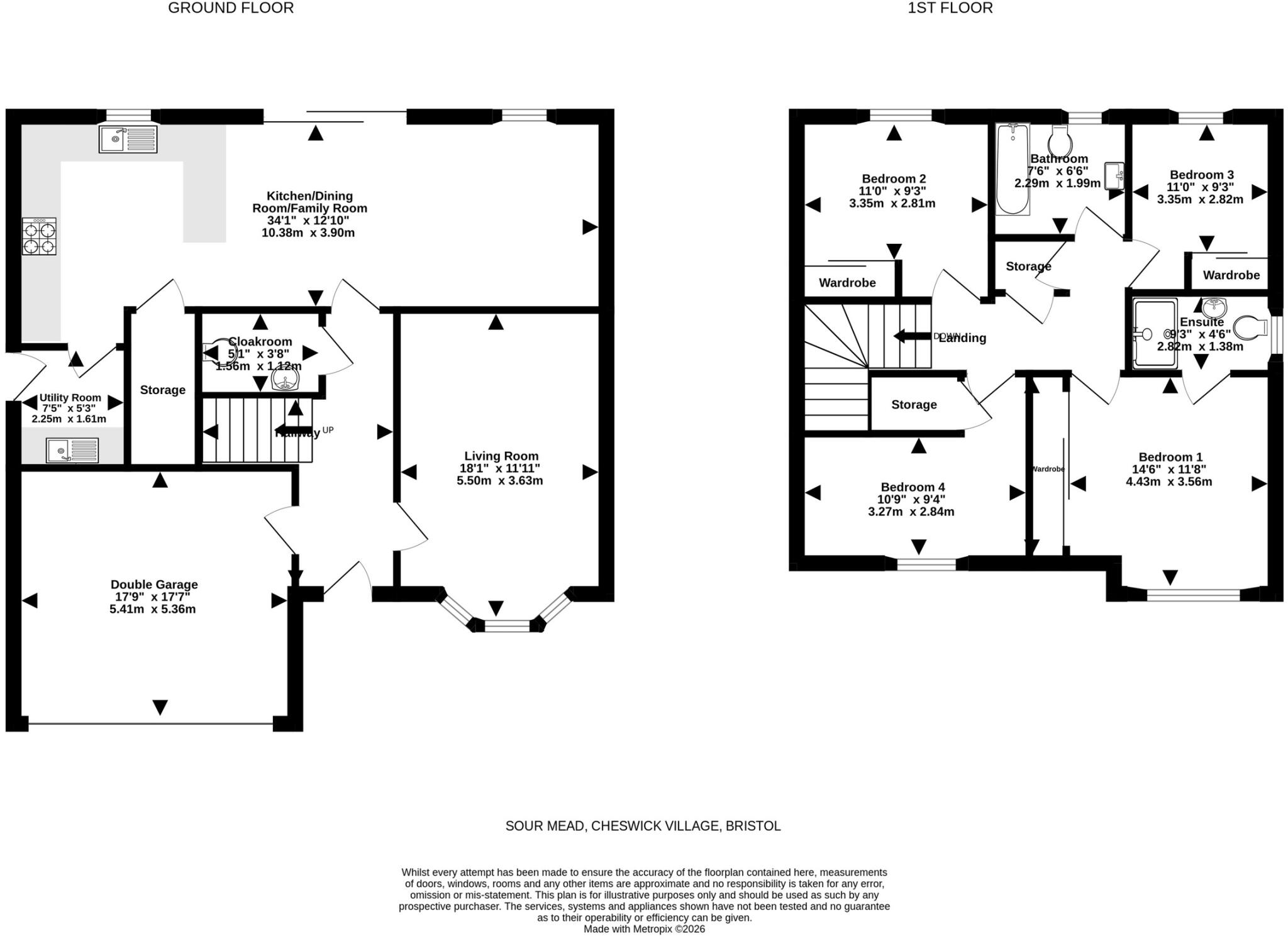 Sour Mead, Cheswick Village, Bristol floorplan