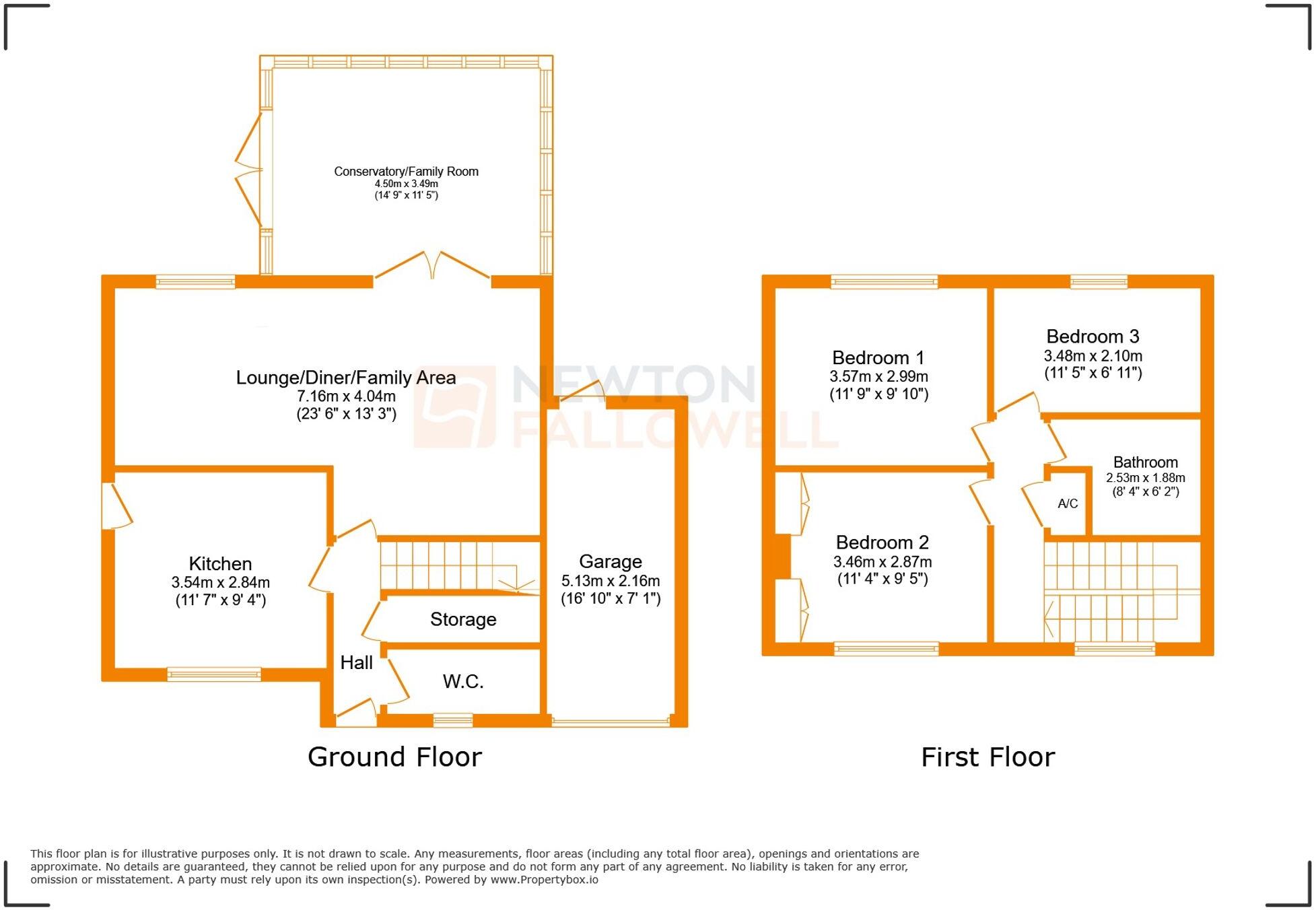 St. Hildas Close, Syston, LE7 floorplan