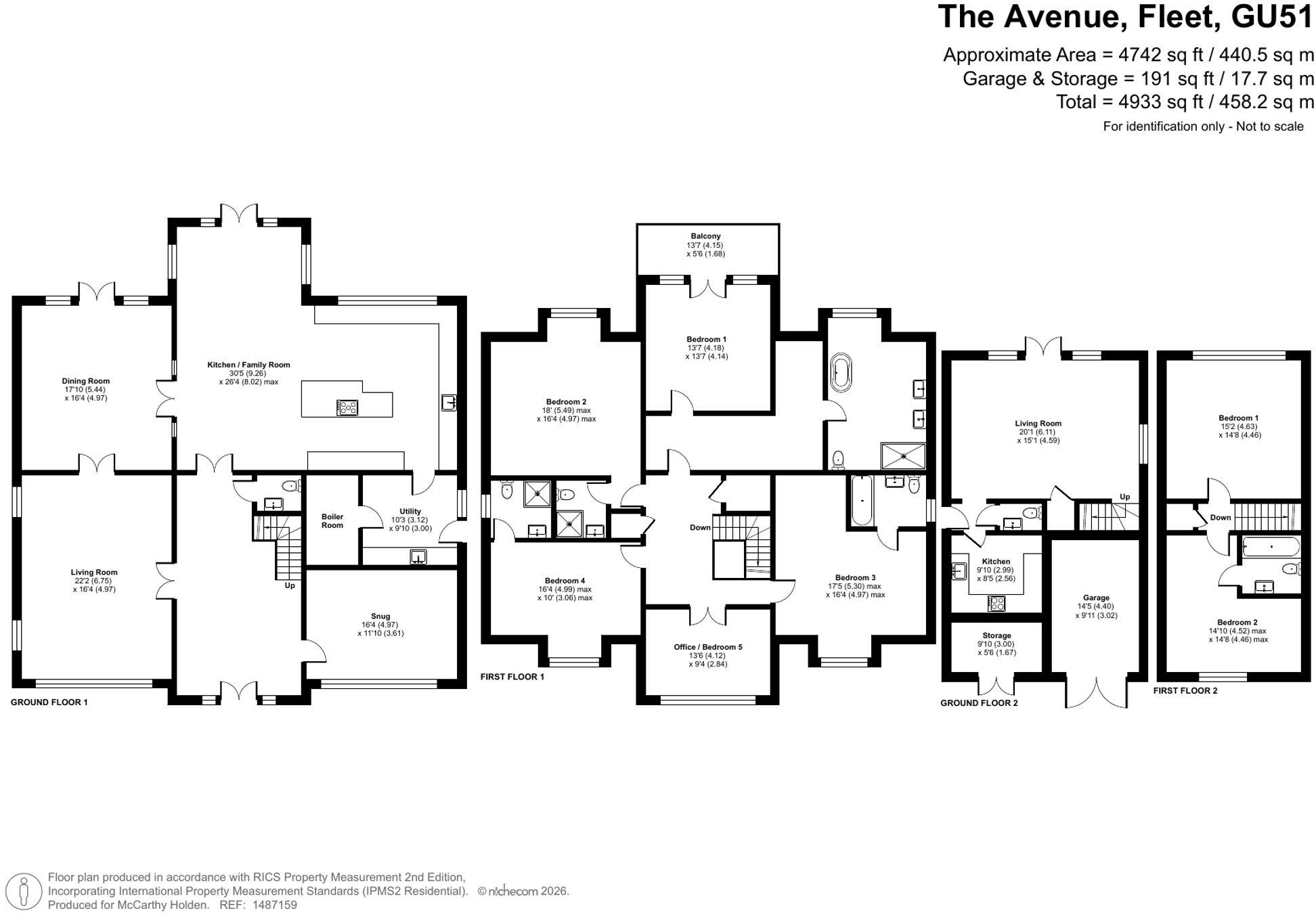 The Avenue, Fleet, GU51 floorplan