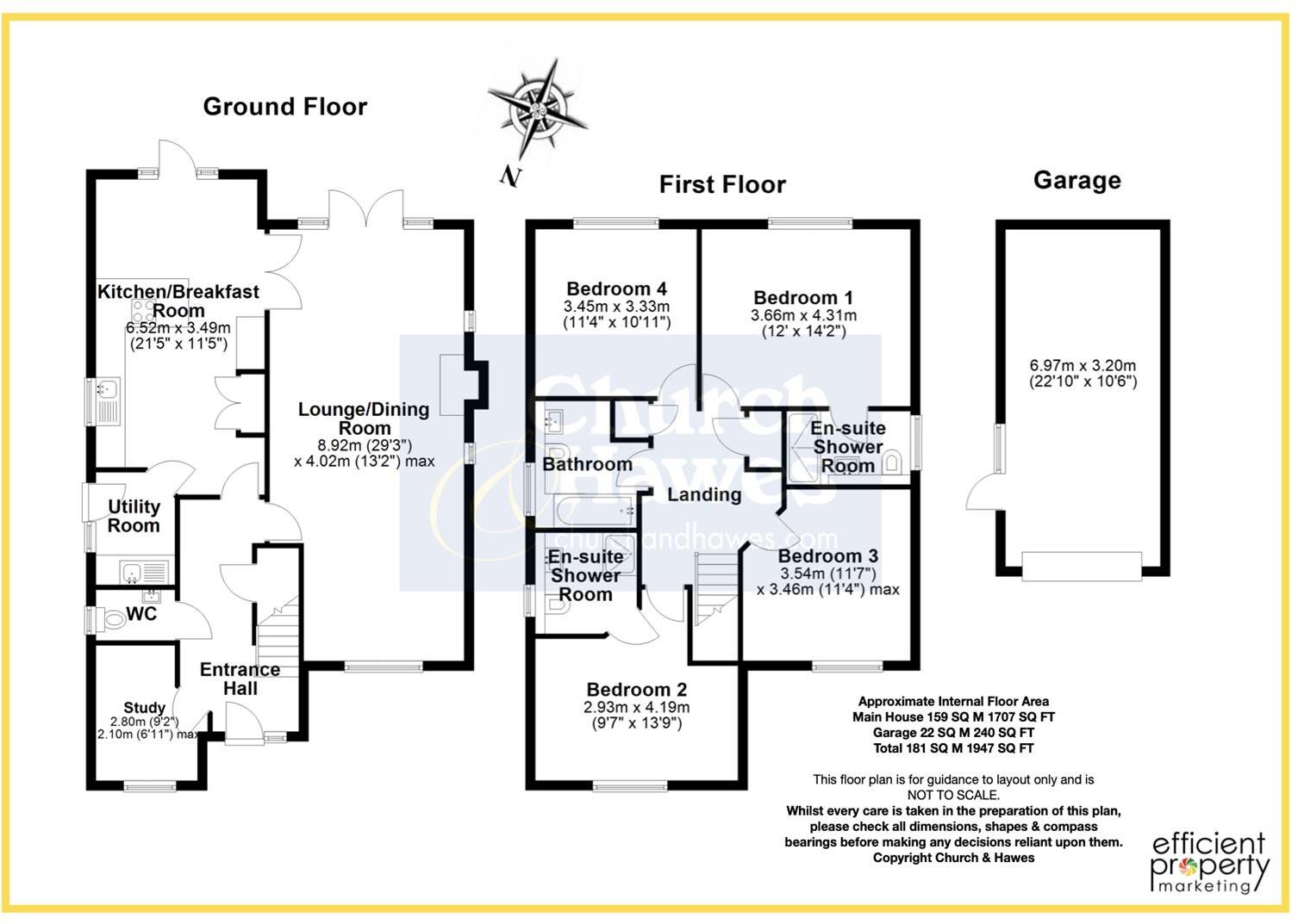 Roman Way, Burnham-On-Crouch floorplan