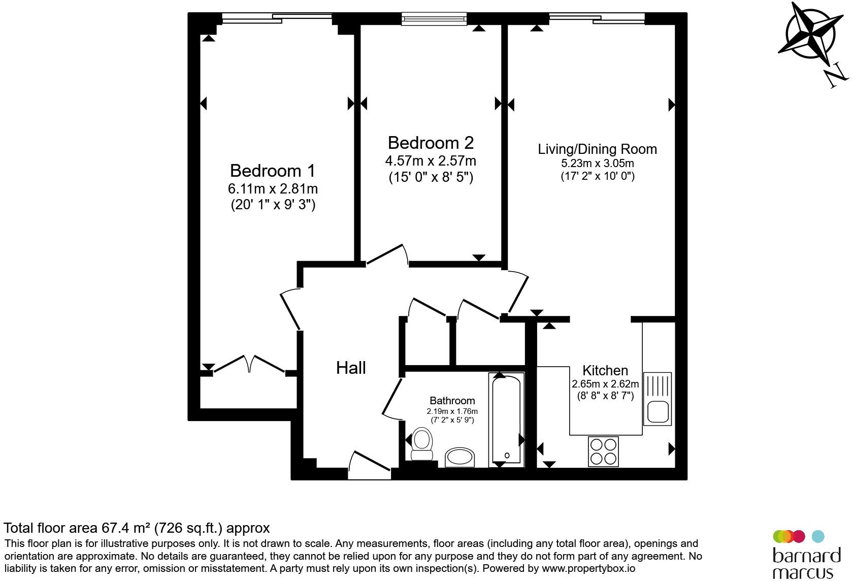 Wooldridge Close, Feltham floorplan