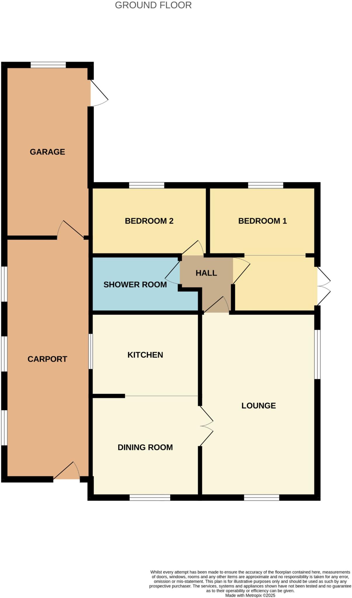 Swallow Close, Chapel St Leonards, PE24 floorplan