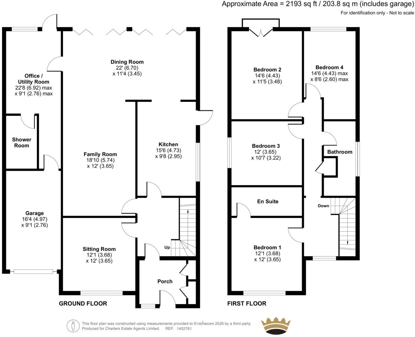 Offington Drive, Offington, Worthing, West Sussex, BN14 floorplan