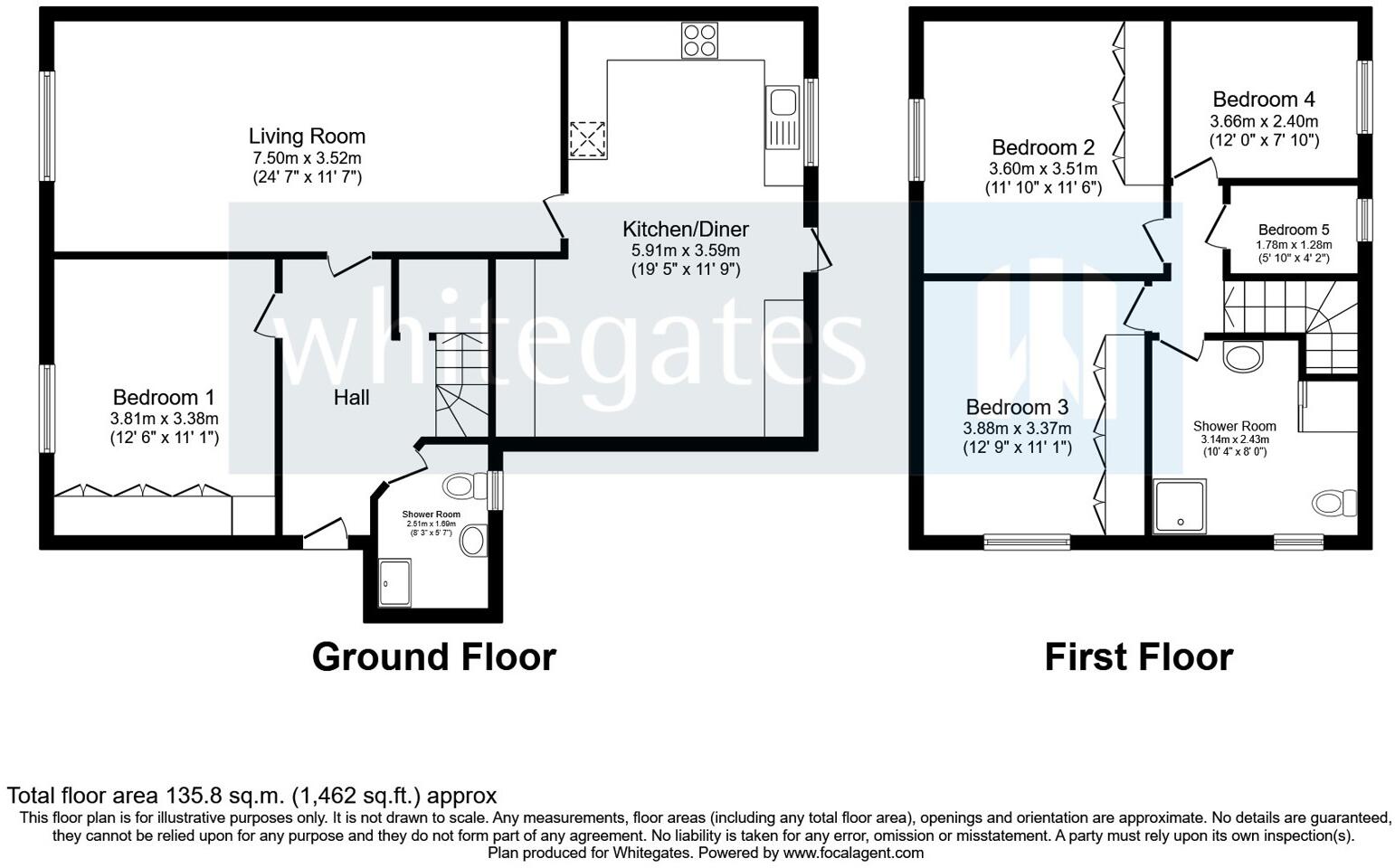 Claughton Avenue, Crewe, Cheshire, CW2 floorplan