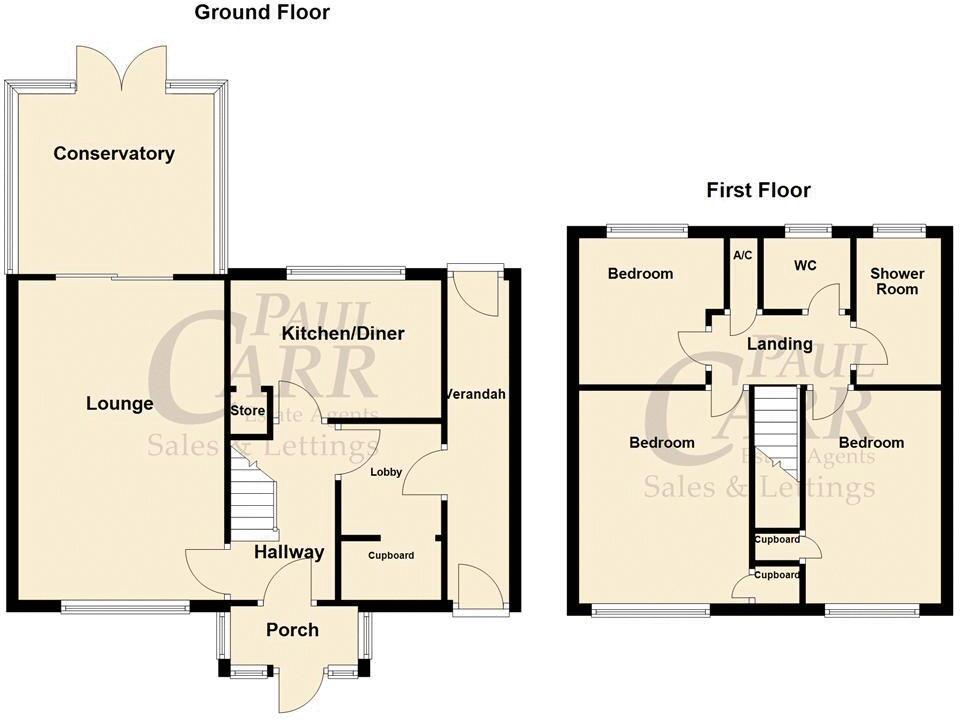 Peake Road,  Brownhills, Walsall WS8 7BZ  floorplan
