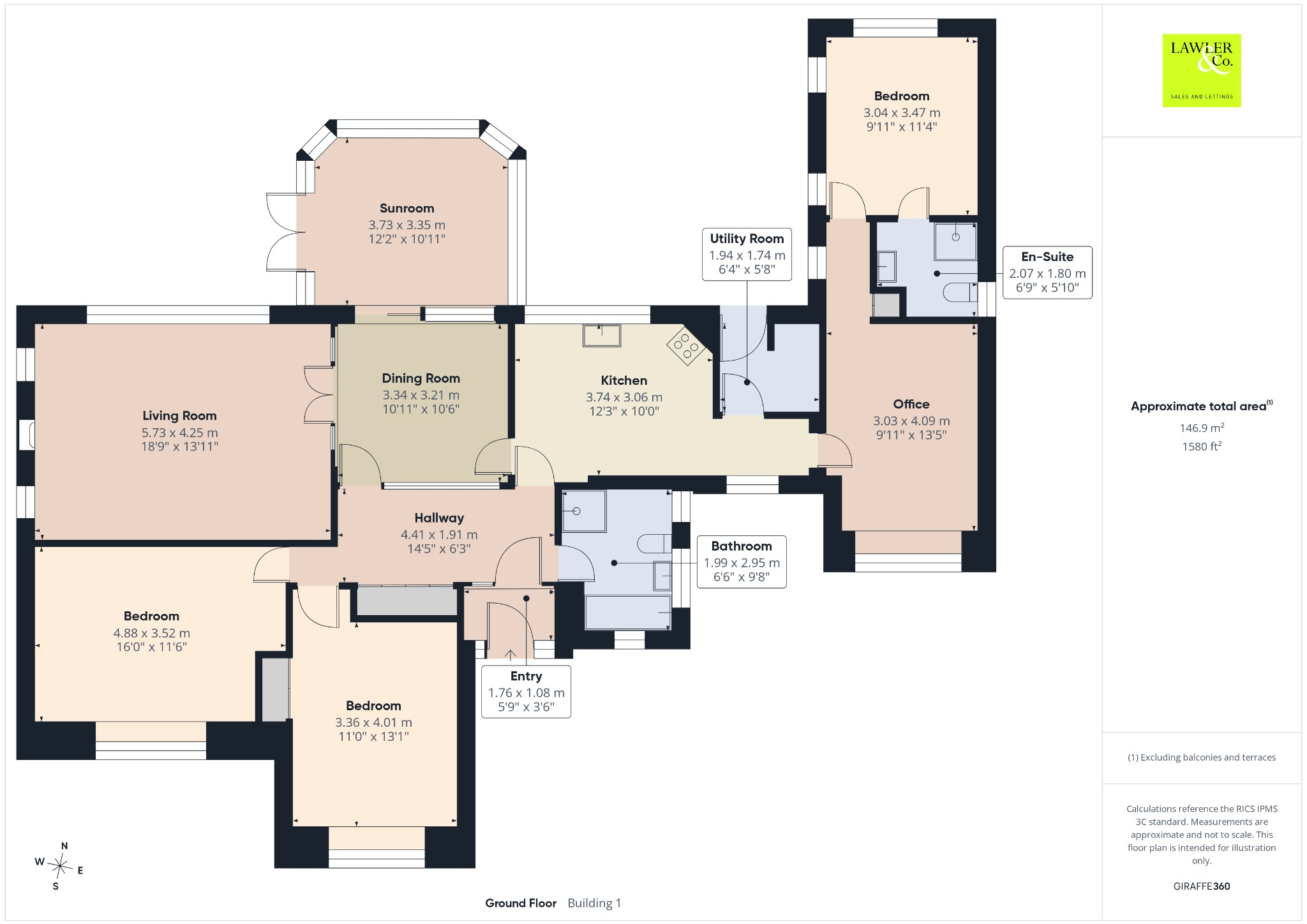 Warren Lea, Poynton, Stockport, Cheshire, SK12 1BP floorplan