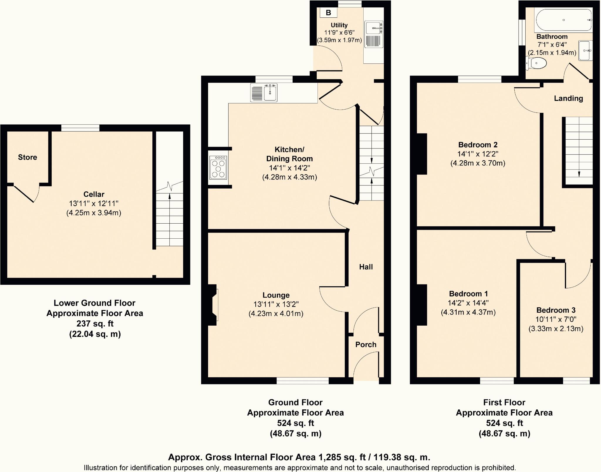 Victoria Street, Littleborough, OL15 9AB floorplan
