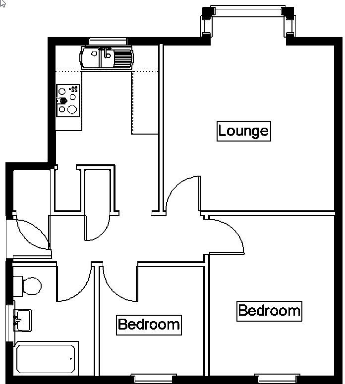 Windsor Court, Felixstowe floorplan