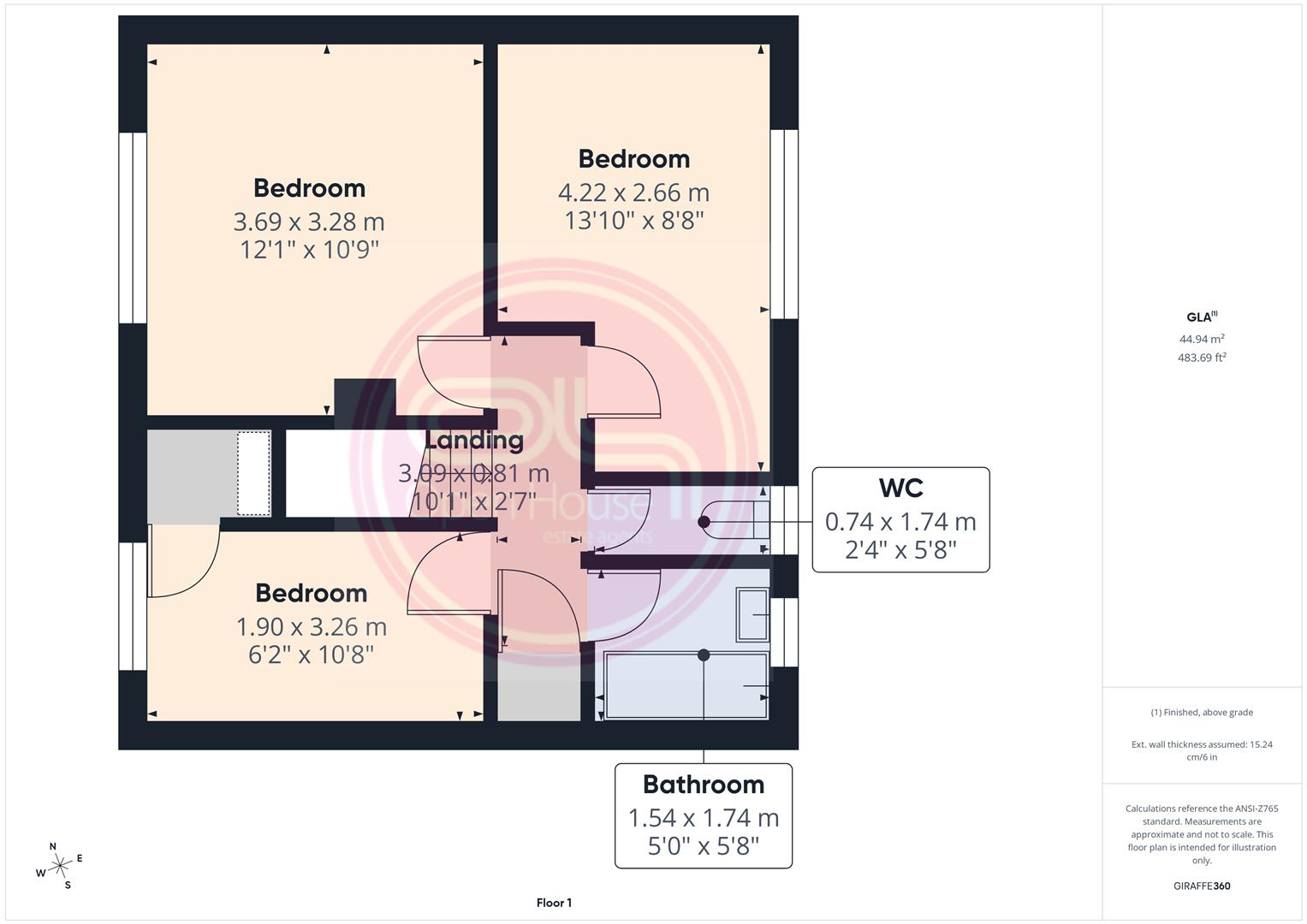 Hawthorn Crescent, Burton-On-Trent floorplan