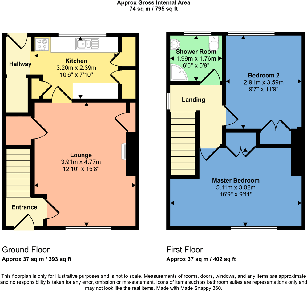 Lime Grove, Methil, KY8 floorplan