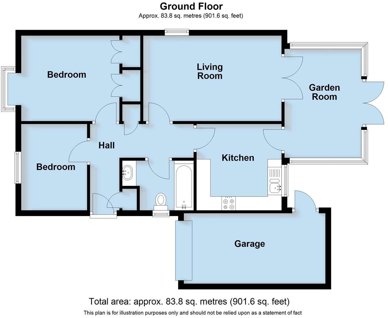 Montgomery Road, Whitnash, Leamington Spa floorplan