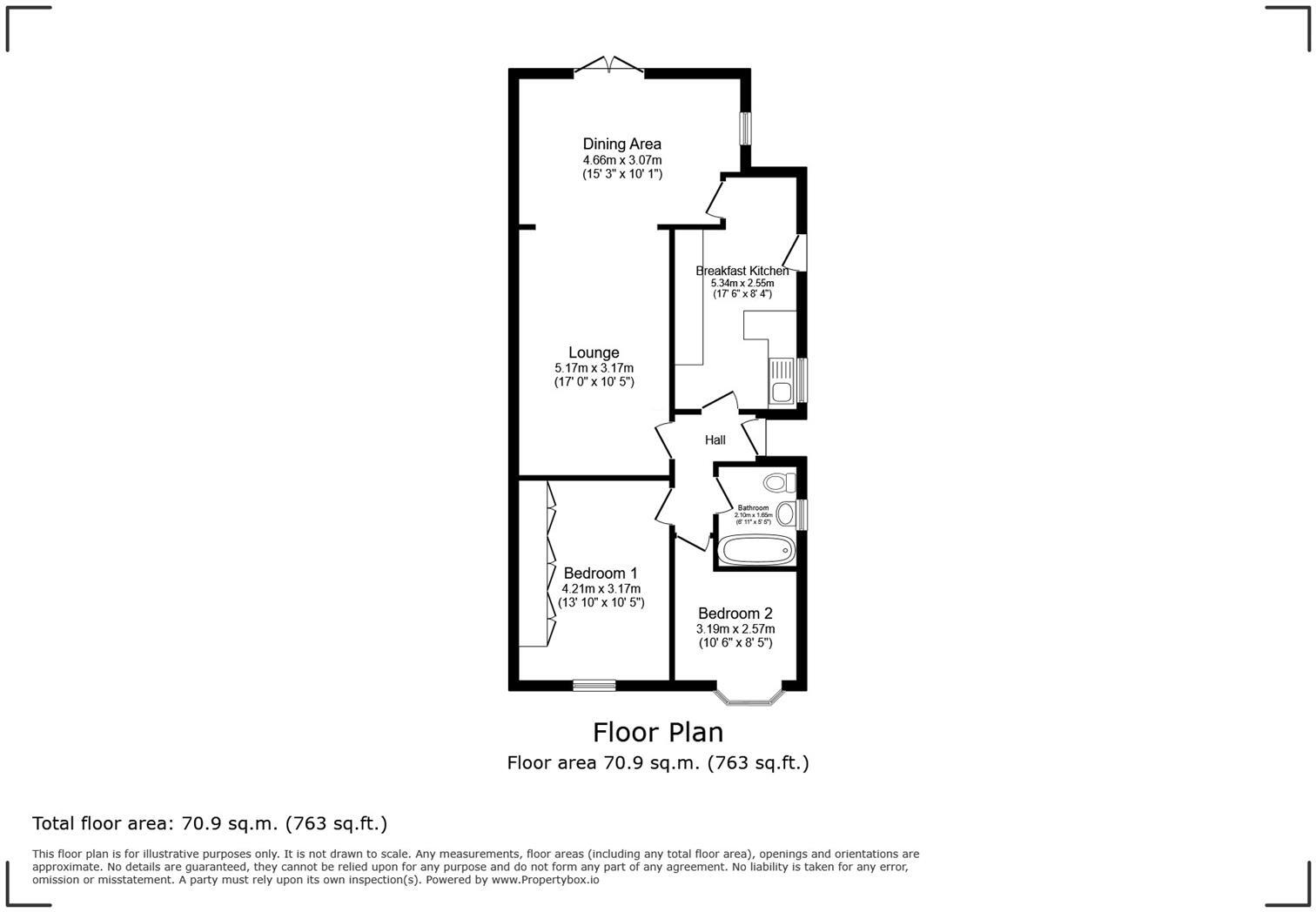 Hall Road, Sproatley floorplan