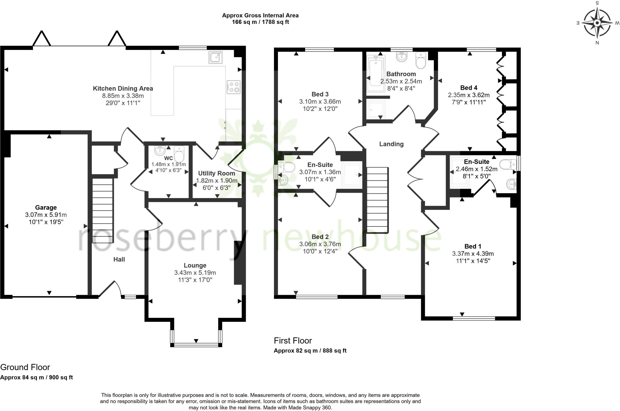 Horsely Way, Eaglescliffe, Stockton-on-Tees, Durham floorplan