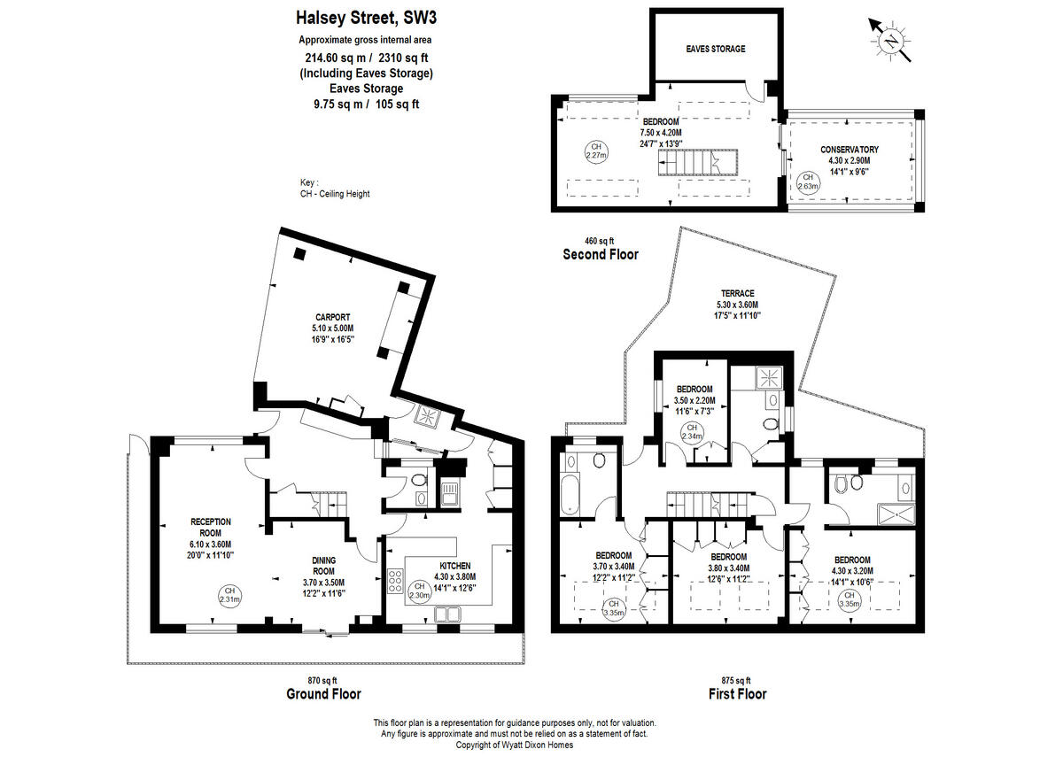 Halsey Street, London, SW3 floorplan