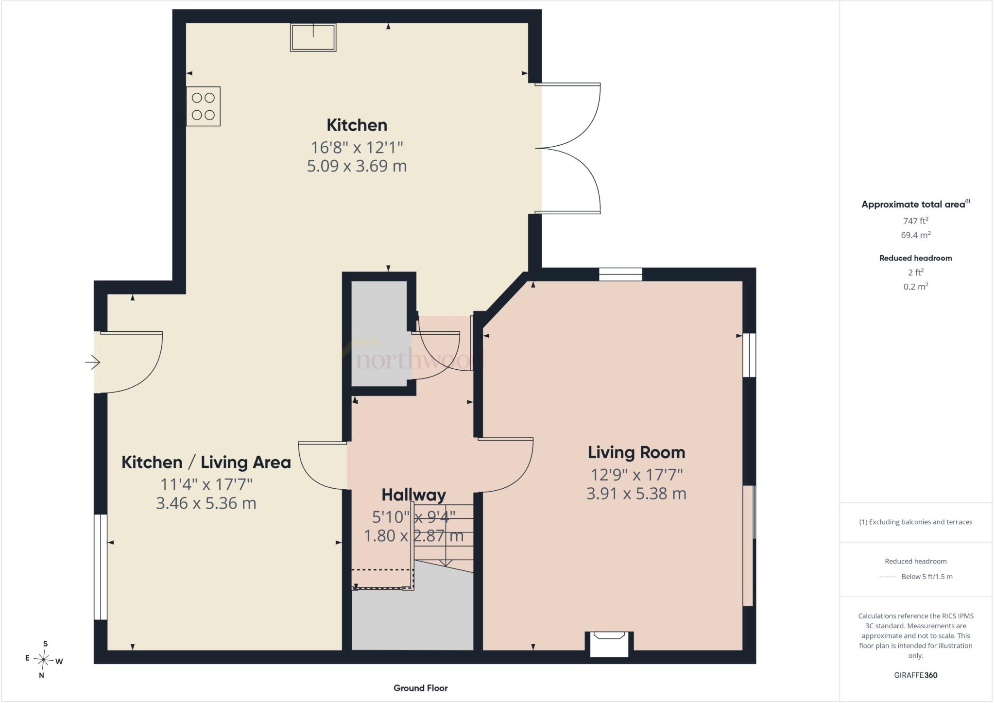 Northfield Close, Waterlooville, PO8 floorplan