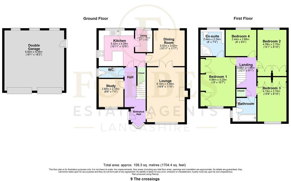 The Crossings, Hoghton, Preston, PR5 floorplan