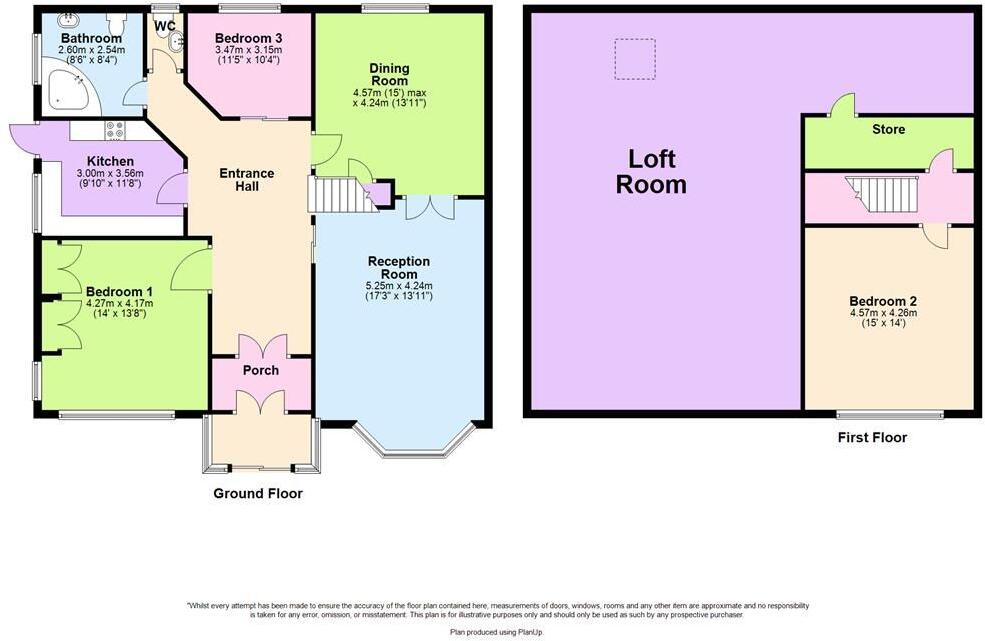 Gloucester Road Southport PR8 2AU floorplan