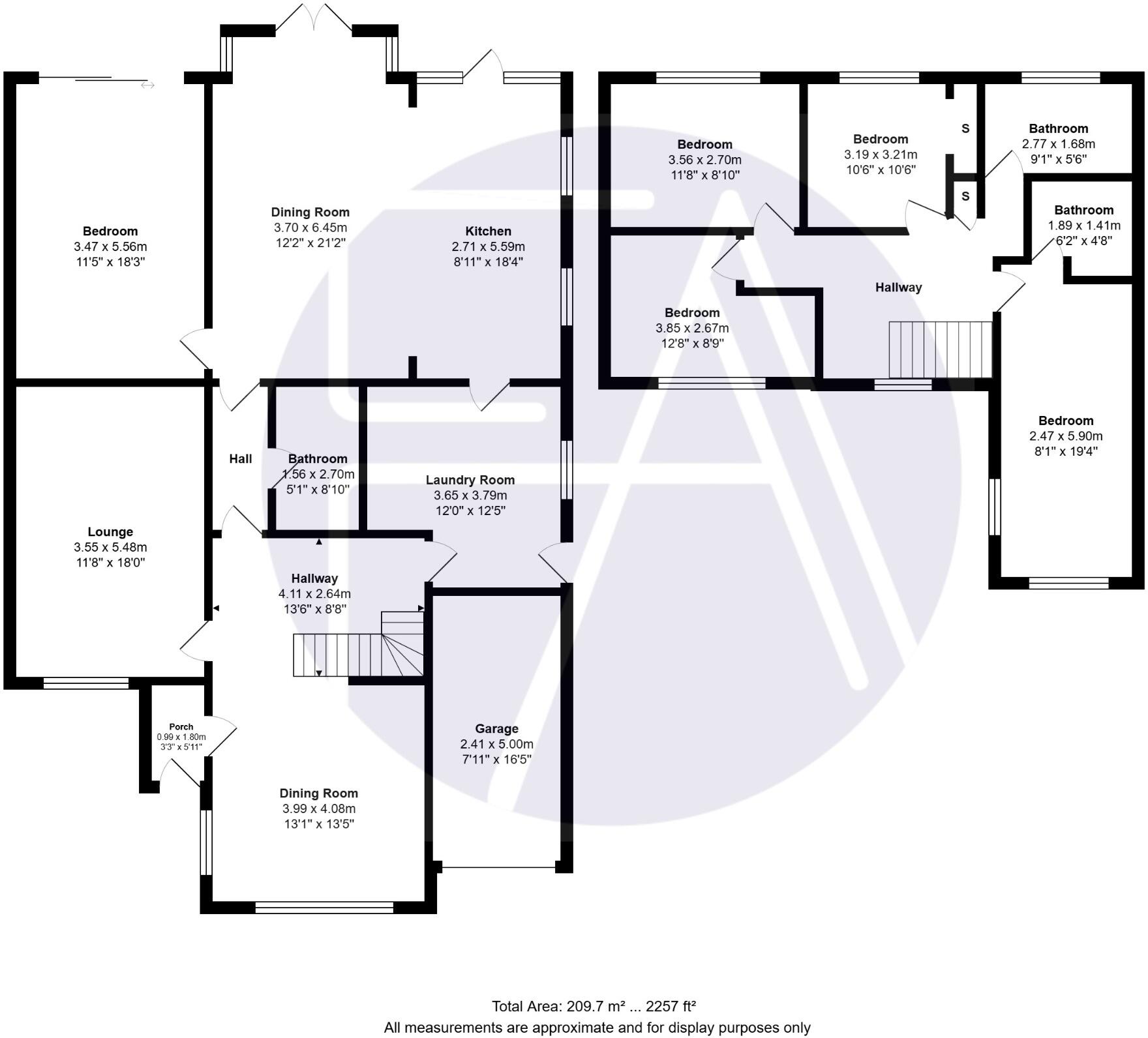 Gleneagles Drive, Southport, Merseyside, PR8 3PP floorplan