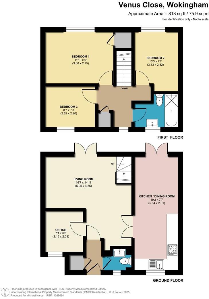 Venus Close, Wokingham, Berkshire, RG41 3GG floorplan