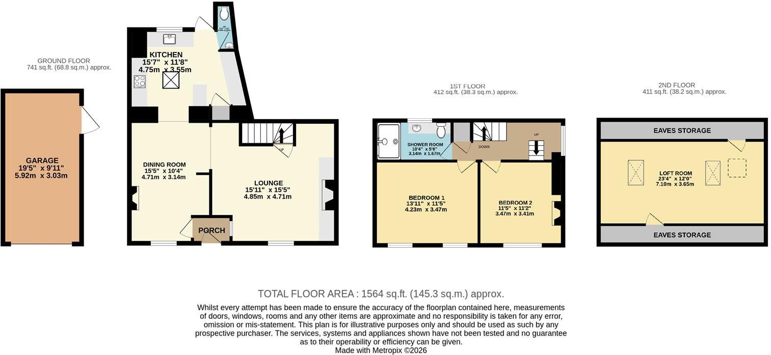 Milton Street, Brixham floorplan