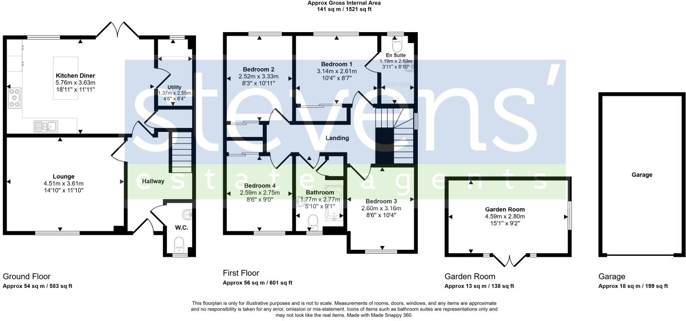 Lew Walk, Hatherleigh, Okehampton, Devon, EX20 floorplan