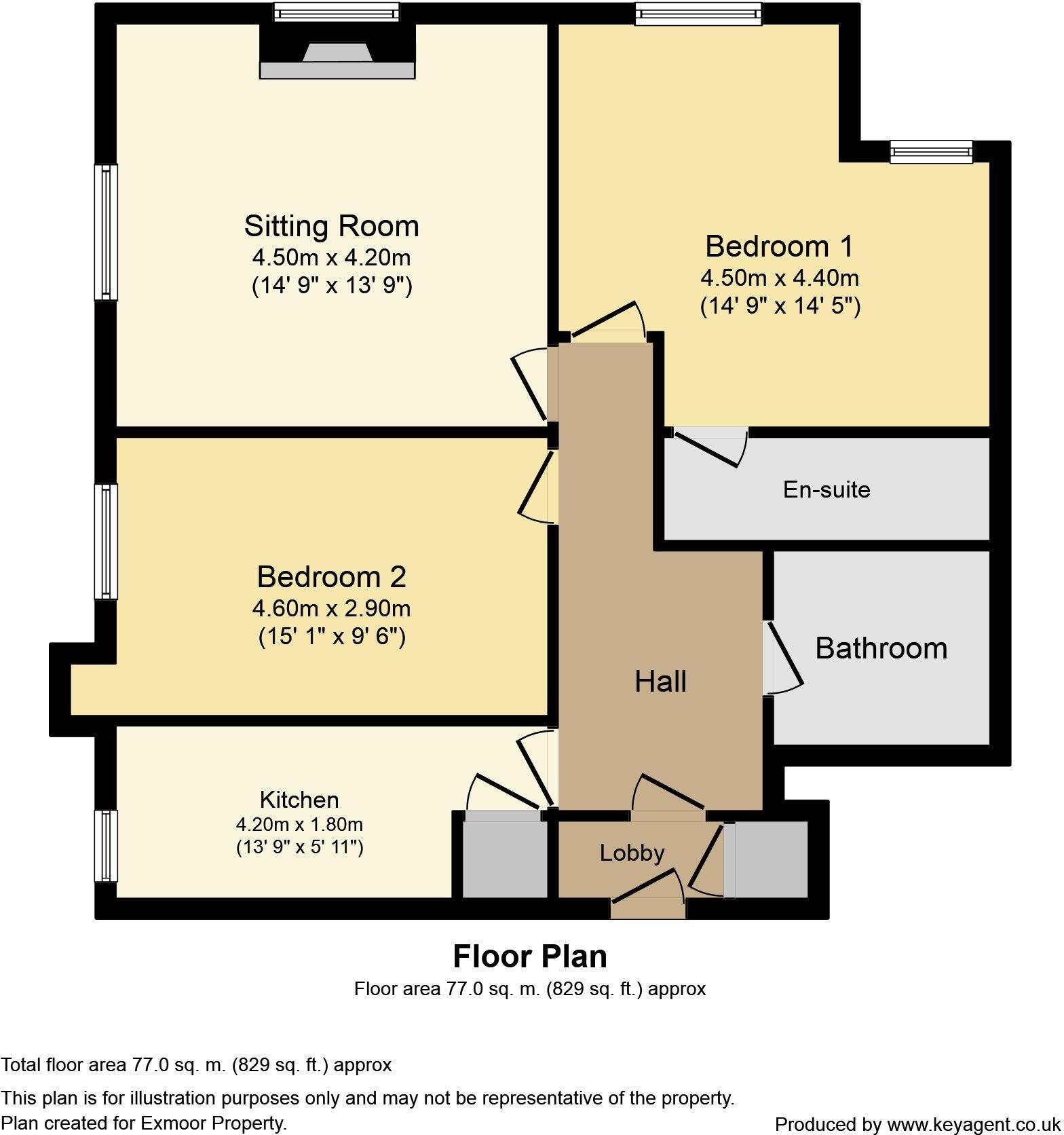 Imperial Court, Lynton floorplan