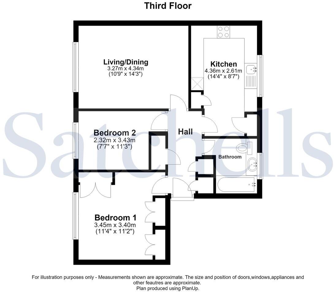 Newells, Letchworth Garden City, SG6 floorplan