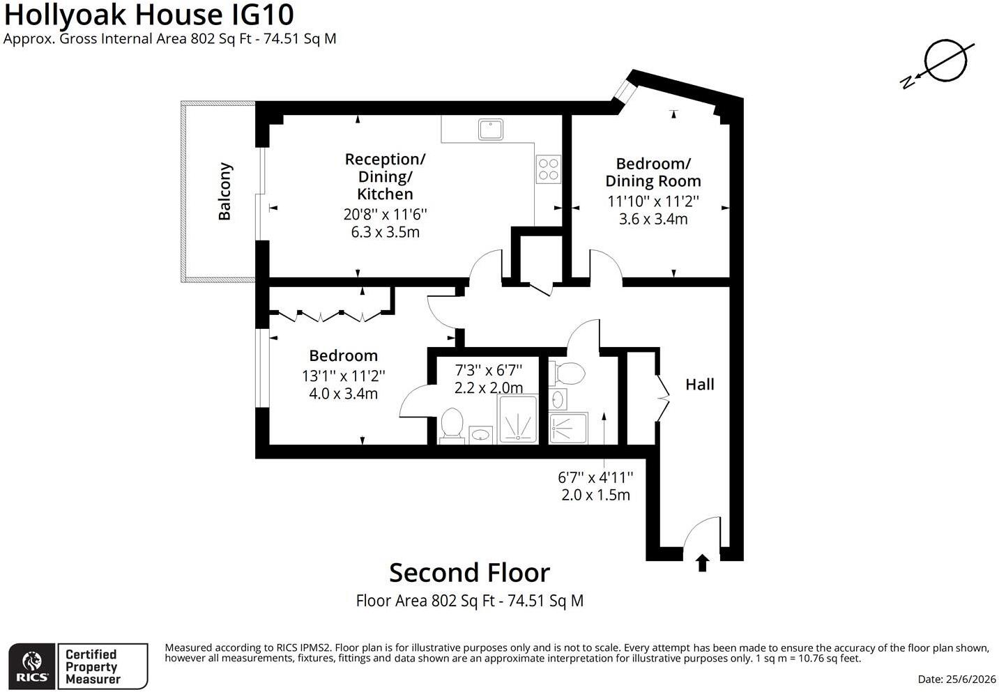 High Road, Loughton floorplan