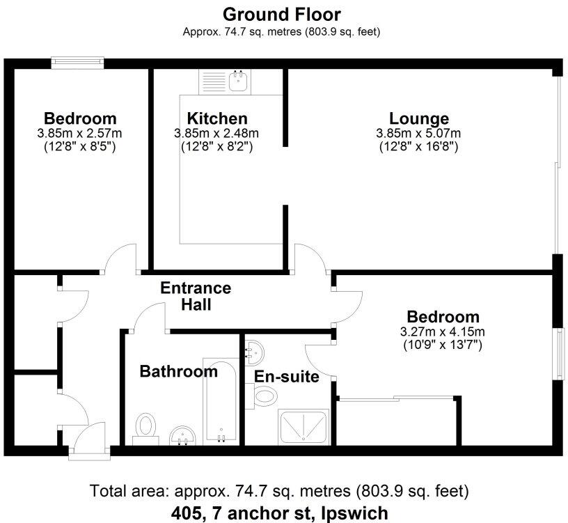 Waterfront floorplan