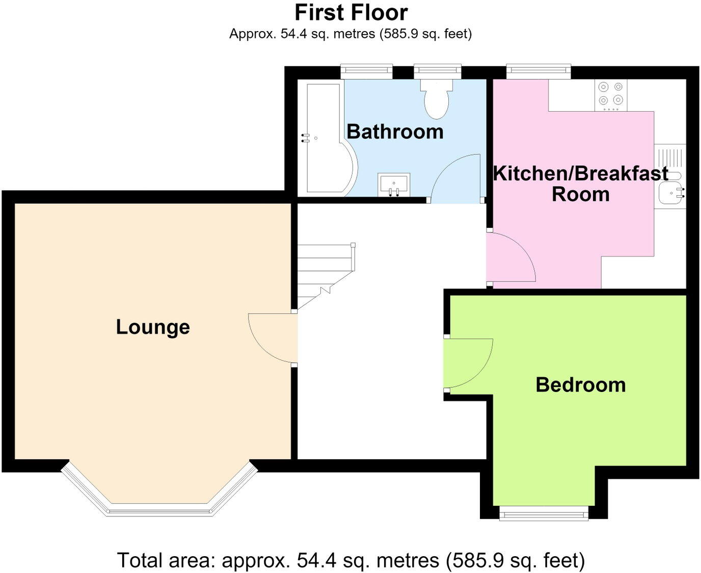 St Johns Road, Birkdale, Southport, PR8 floorplan
