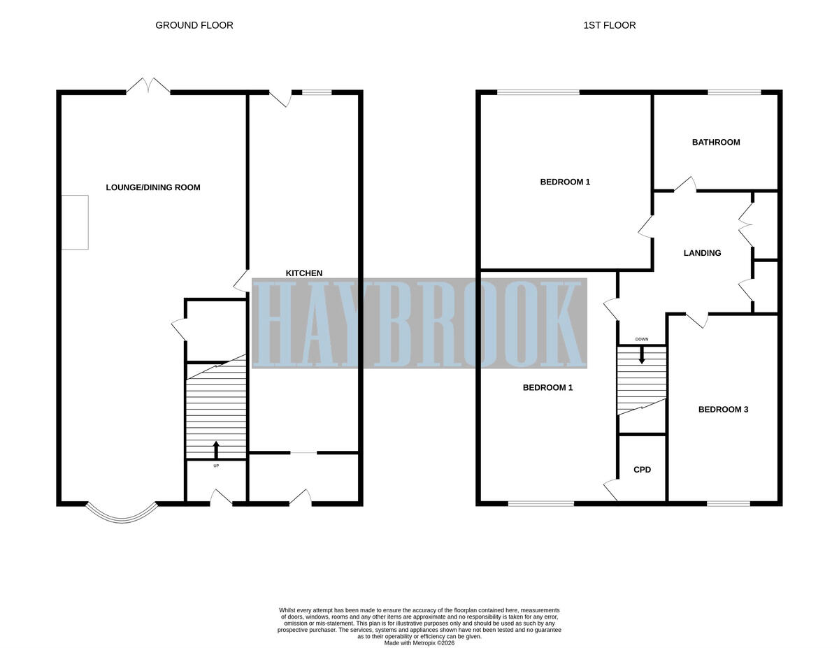 Blackstock Drive, Sheffield floorplan