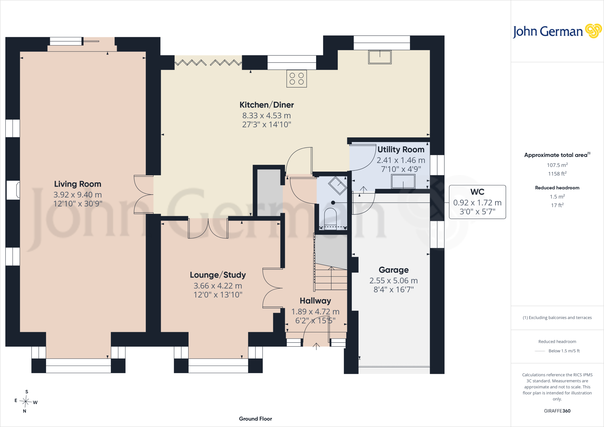 Old Station Close, Etwall floorplan