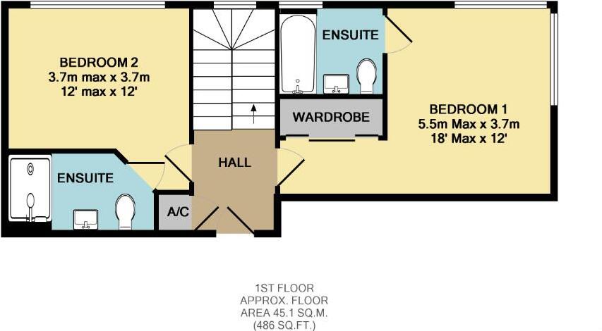Skyilne Plaza, Basingstoke Town Centre, Hampshire floorplan