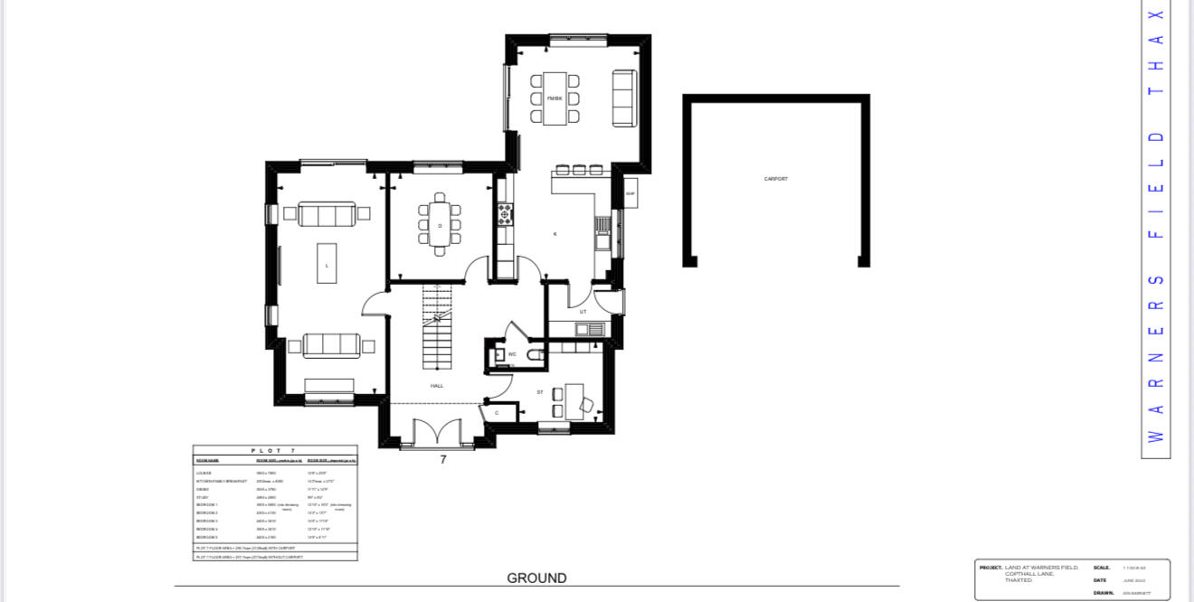Manor Walk, Thaxted, CM6 floorplan