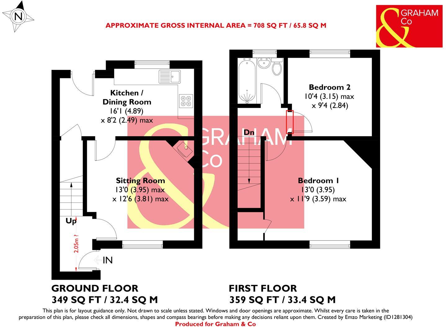 Fyfield Way, Perham Down, Andover floorplan
