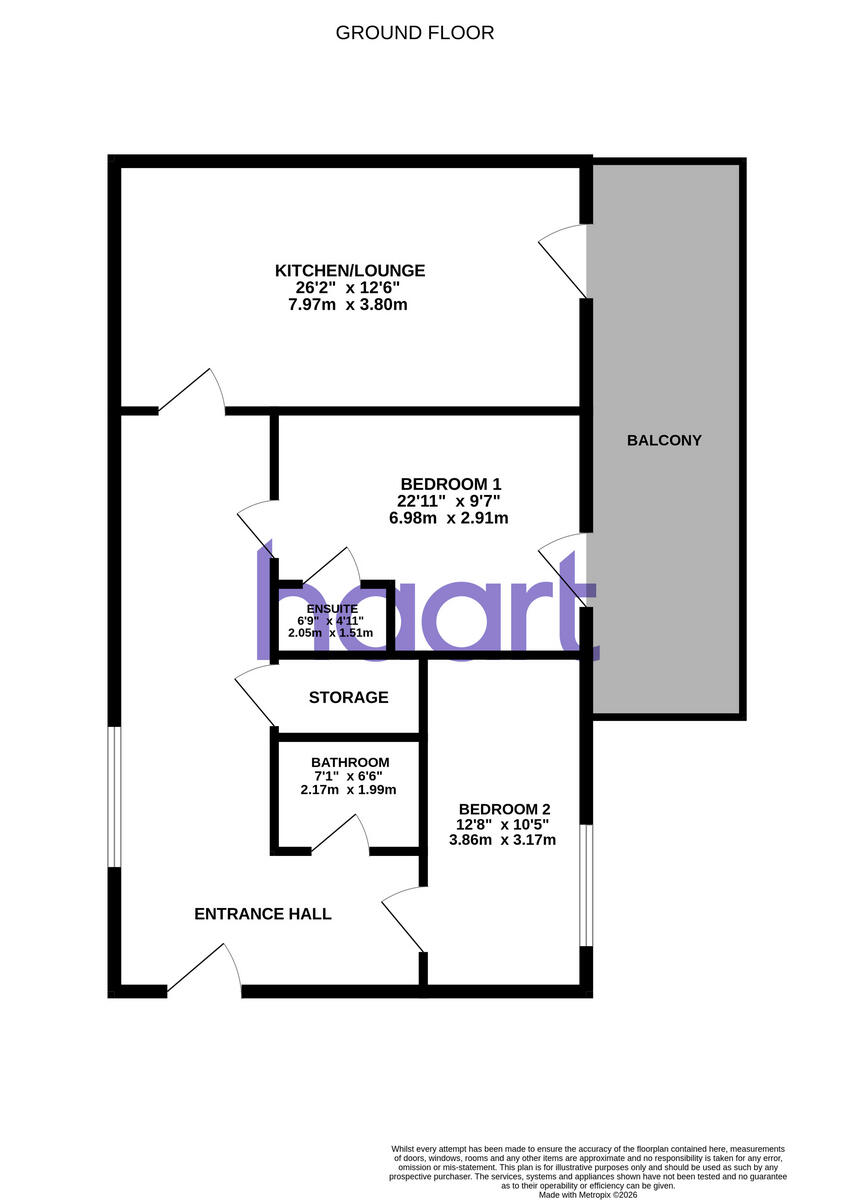 Centenary Way, Chelmsford floorplan