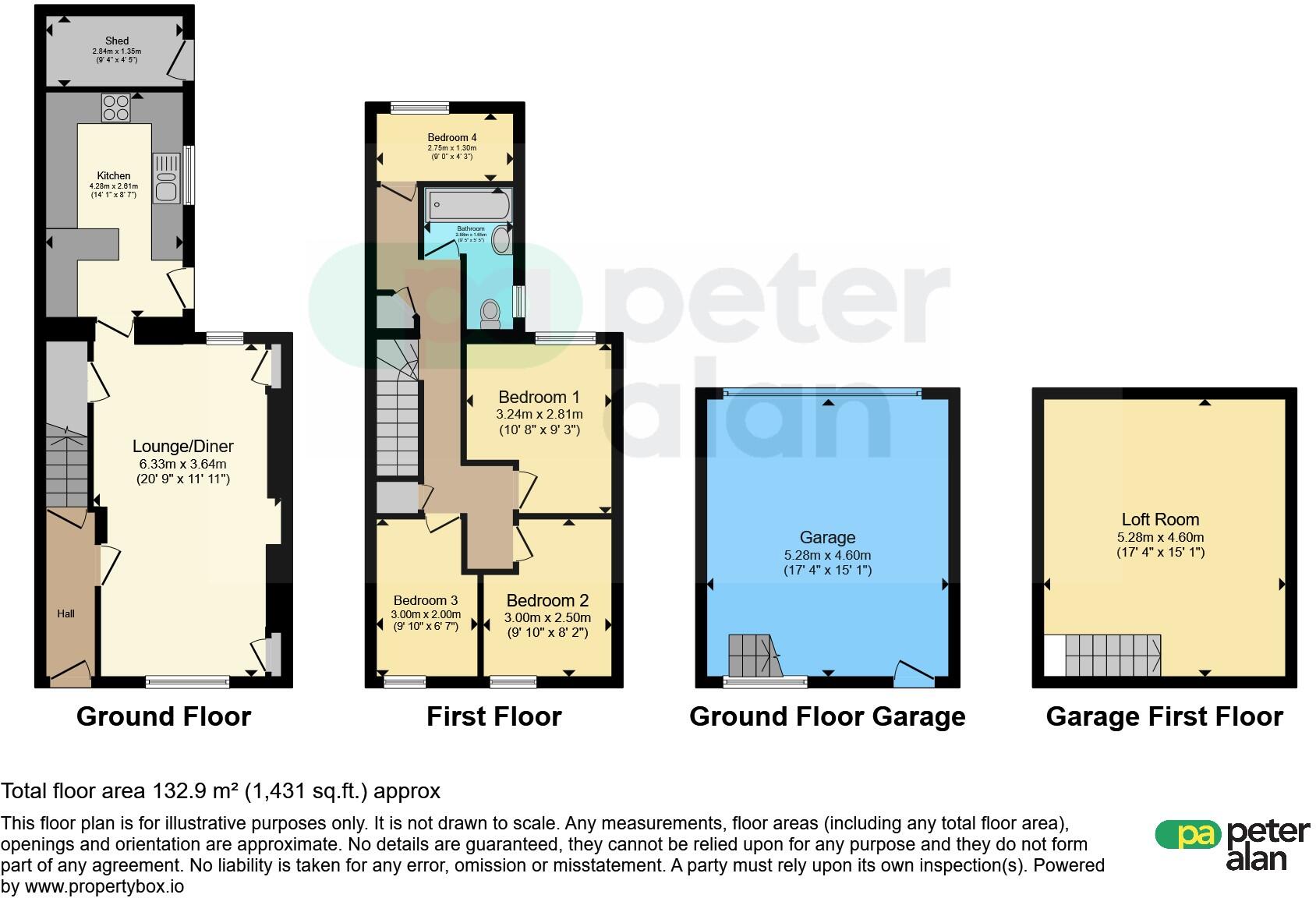 Jubilee Road, Aberdare floorplan
