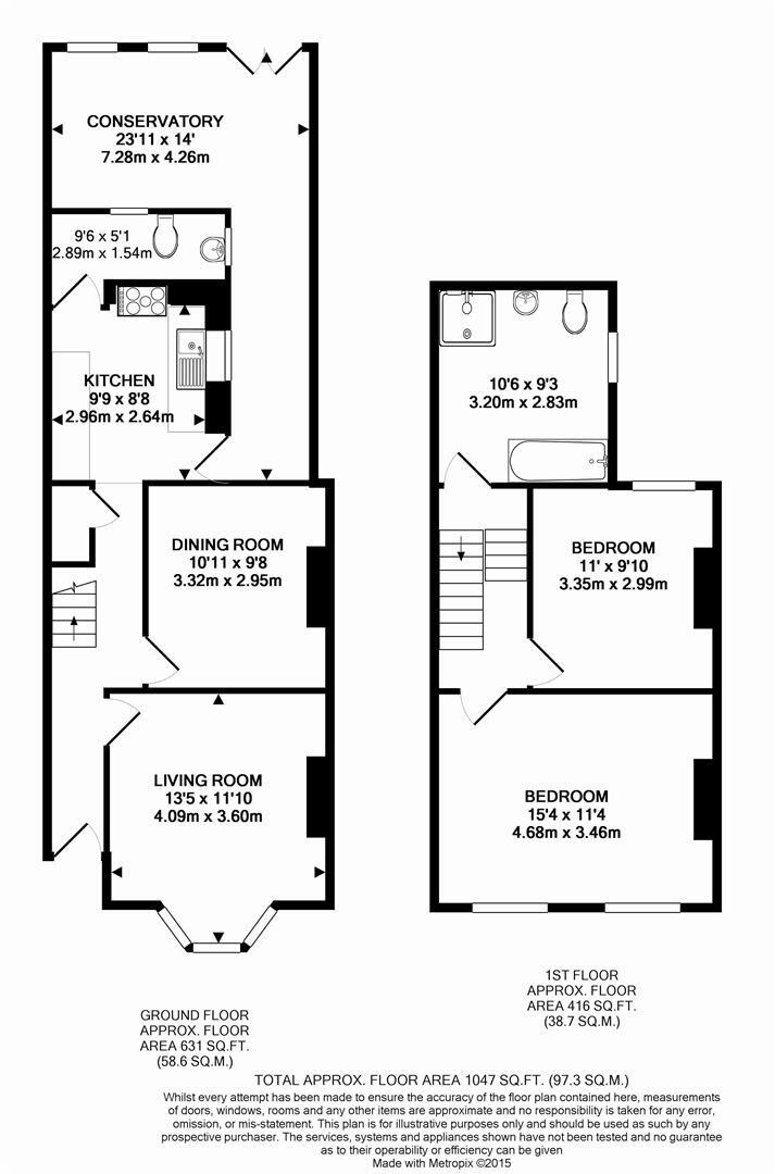 Dorset Road, London floorplan