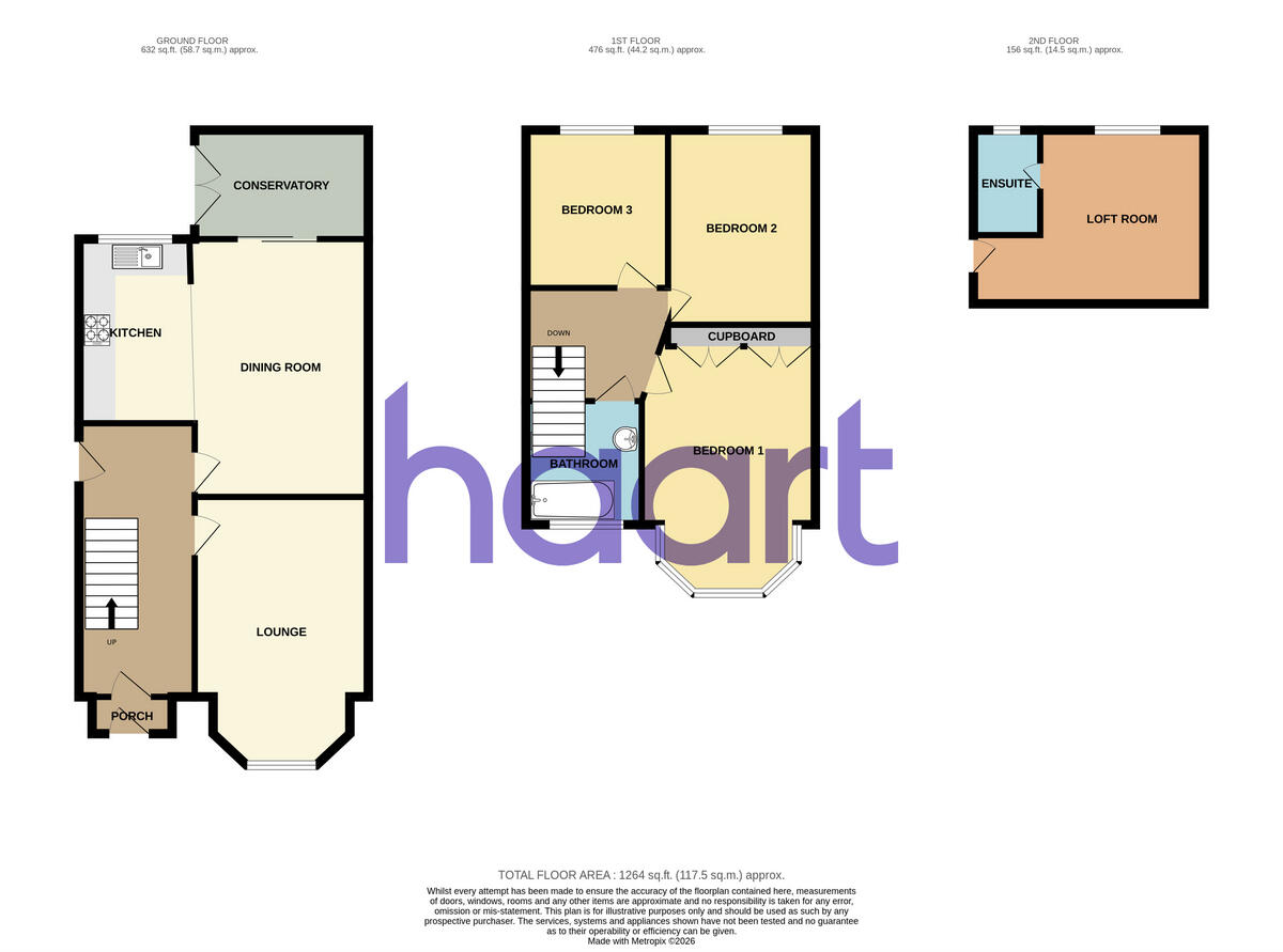 Cutenhoe Road, Luton floorplan