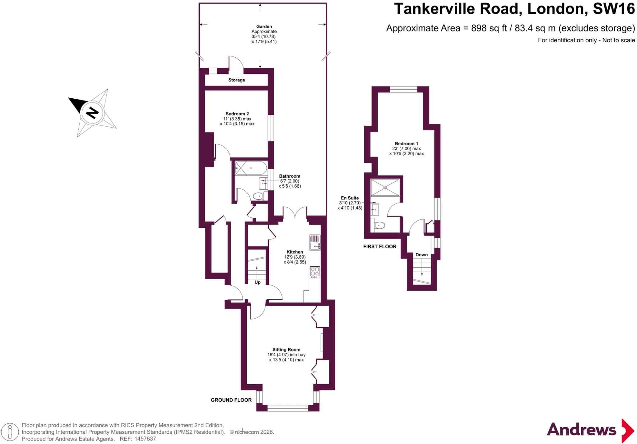 31 Tankerville Road, London, SW16 floorplan