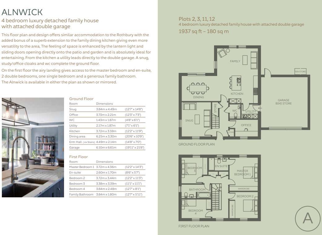 Plot 11, The Alnwick, The Kilns, Thrunton, Alnwick, Northumberland floorplan