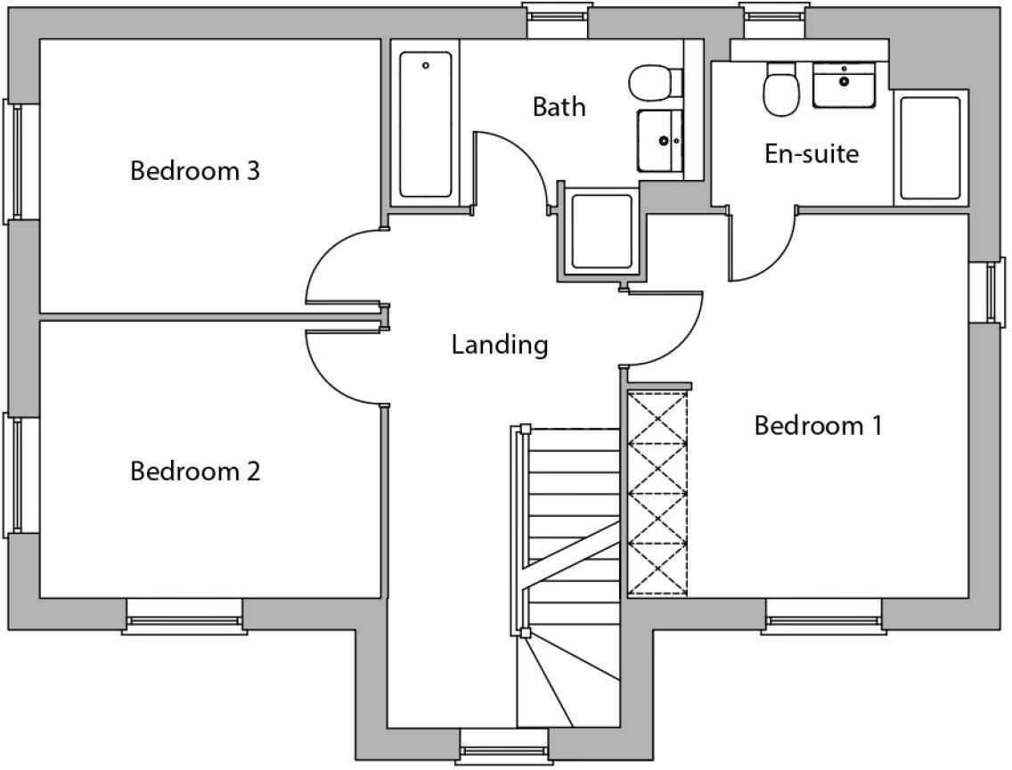 Hillside Road,
Woodley,
SK6 floorplan