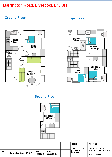 Barrington Road, Liverpool floorplan