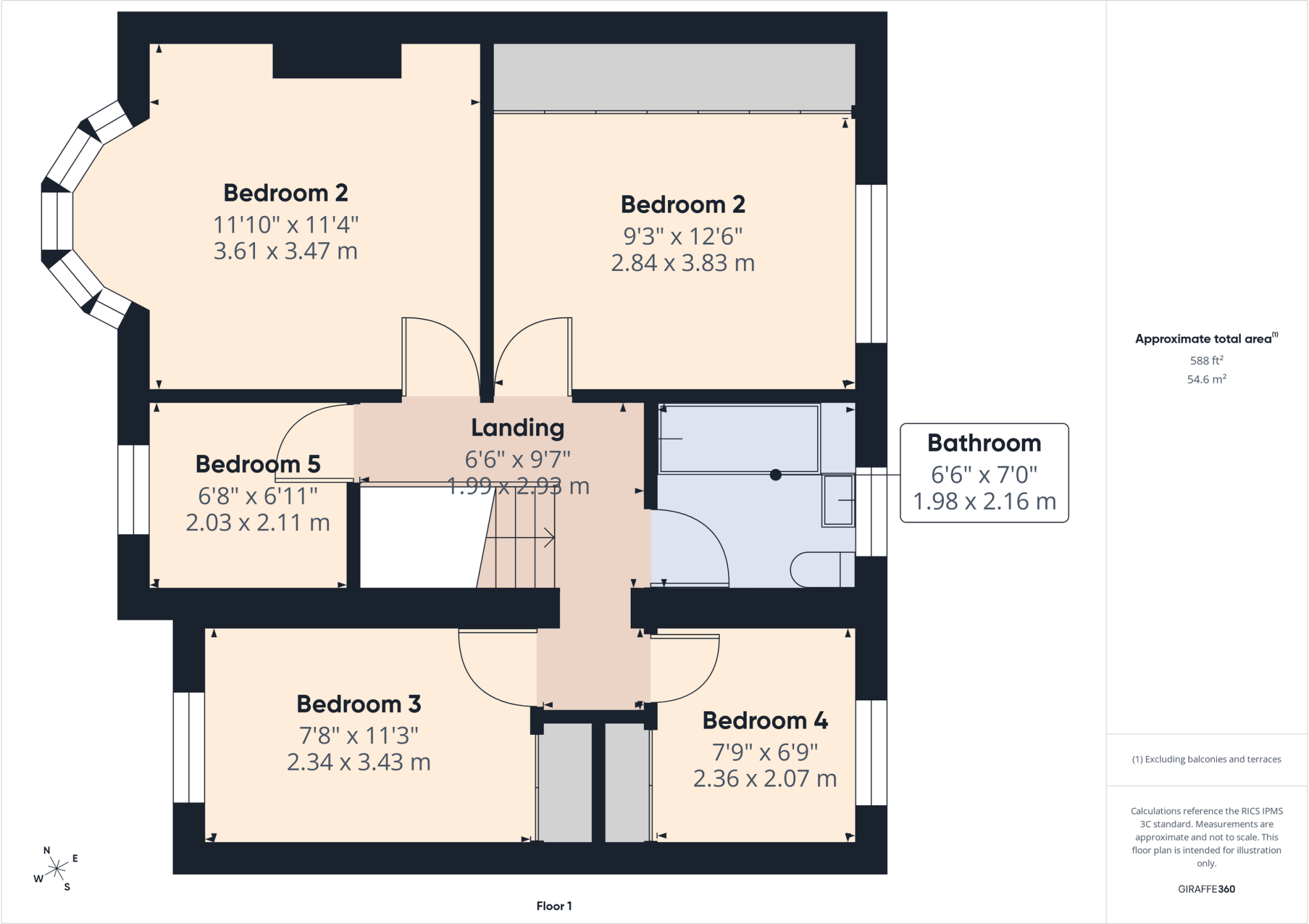 Beech Avenue, Alvaston floorplan