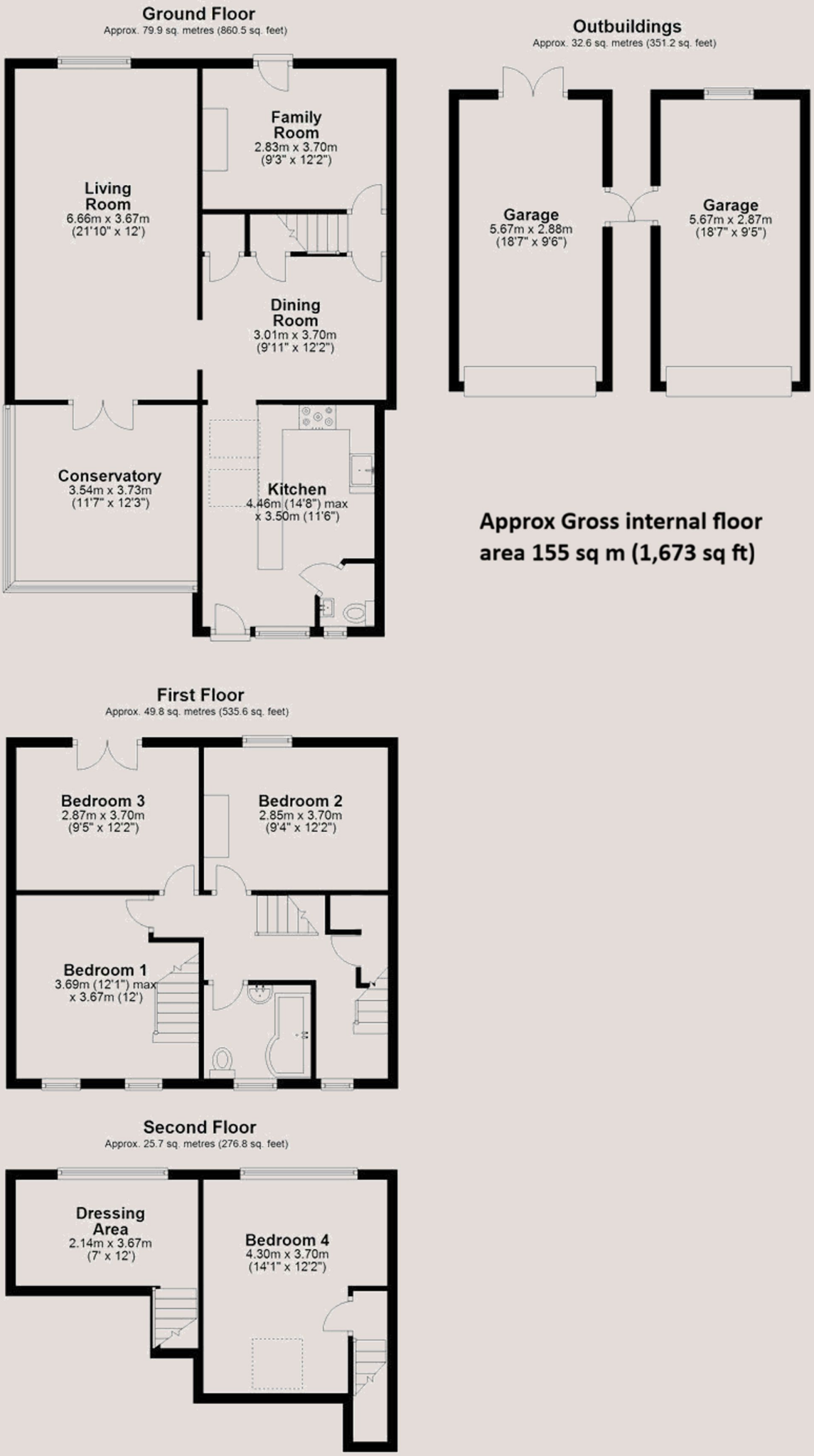 Birchanger Lane, Birchanger, CM23 floorplan
