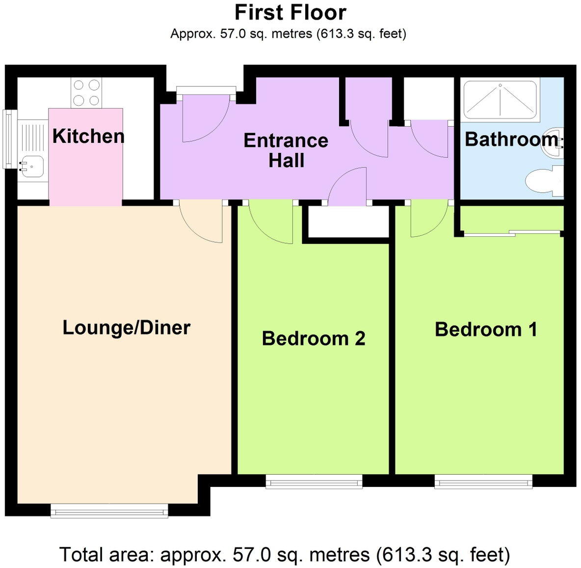 Homechase House, Chase Close, Birkdale, PR8 2DG floorplan