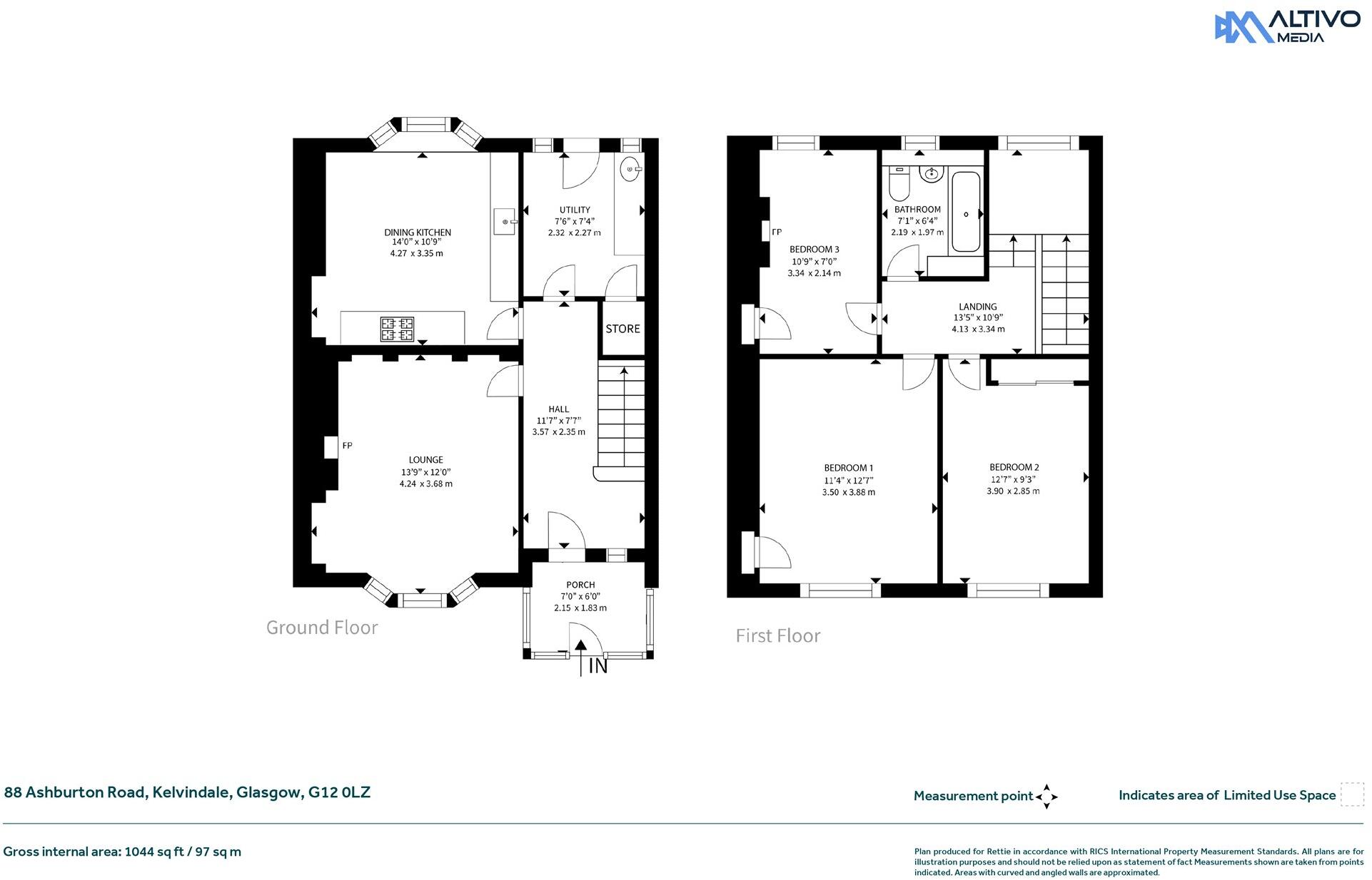 Ashburton Road, Kelvindale, Glasgow floorplan